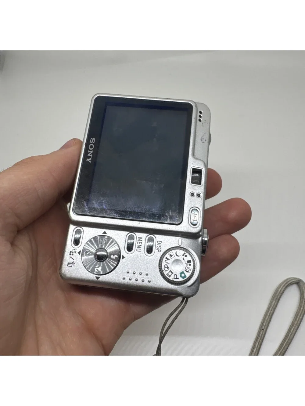 Sony Cyber-shot DSC-W55 Digital Camera 7.2MP 3x Optical Zoom Silver Auto Focus